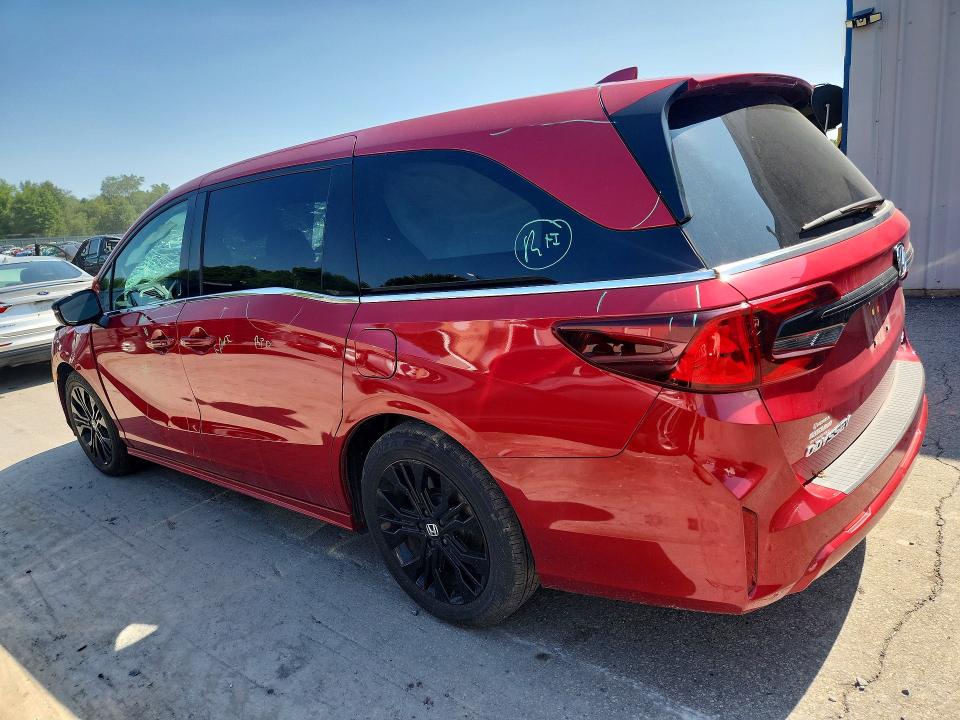 Photo 2 from auction – 2025 HONDA ODYSSEY with VIN 5FNRL6H71SB057864