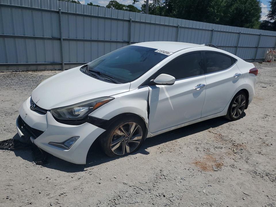 HYUNDAI ELANTRA 2014 with VIN 5NPDH4AE7EH467597 - Photo from auction