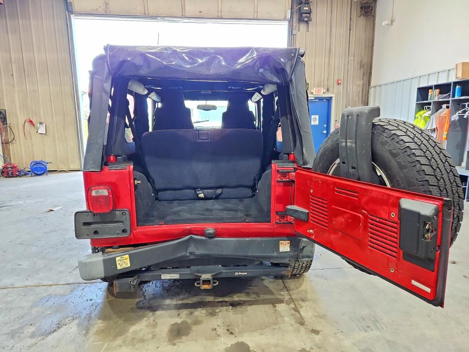Photo 6 from auction – 2005 JEEP WRANGLER / TJ with VIN 1J4FA64S45P379096
