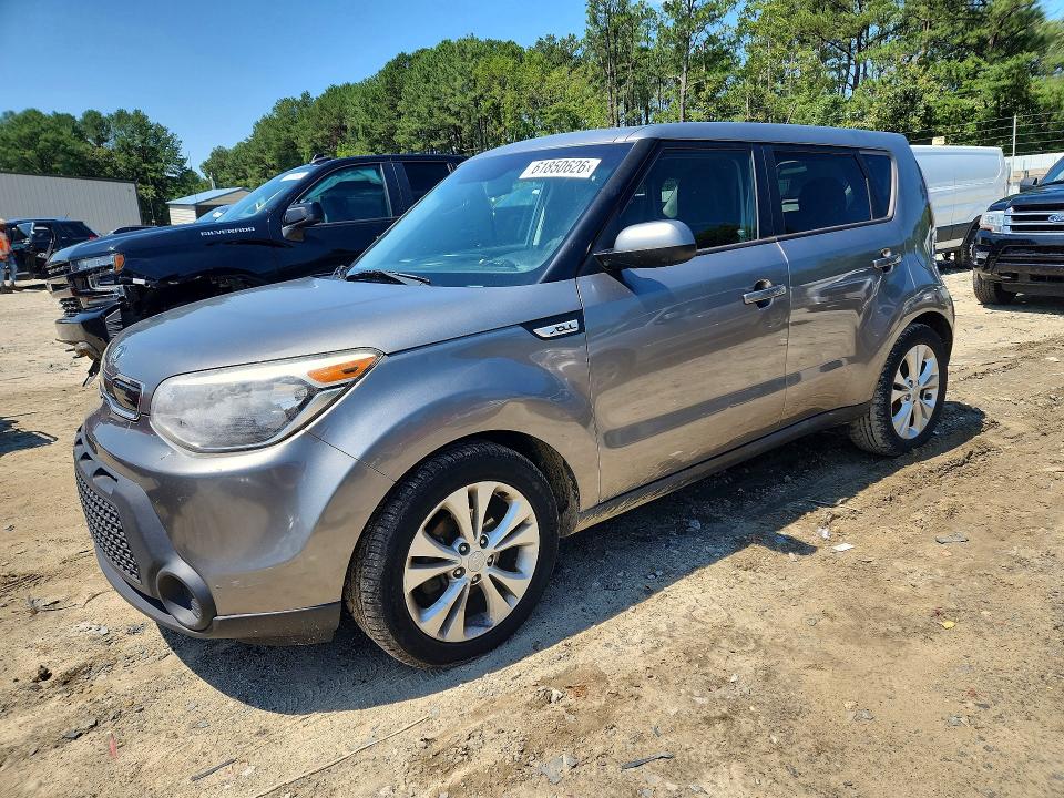 KIA SOUL 2015 with VIN KNDJP3A54F7183186 - Photo from auction