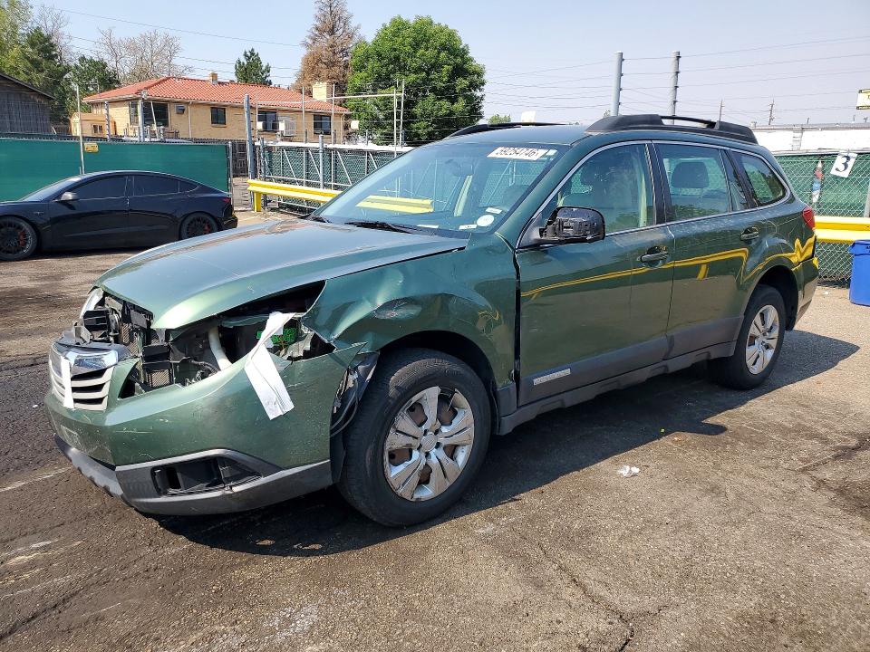 SUBARU OUTBACK 2011 with VIN 4S4BRBAC6B3406252 - Photo from auction