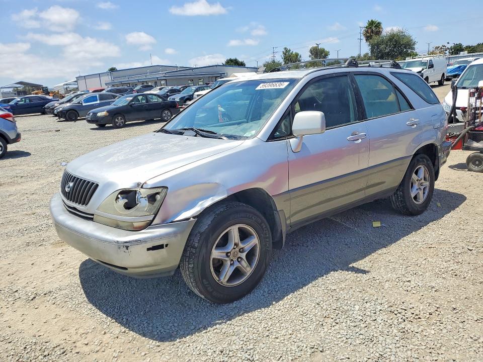 LEXUS RX 1999 with VIN JT6HF10U1X0061451 - Photo from auction