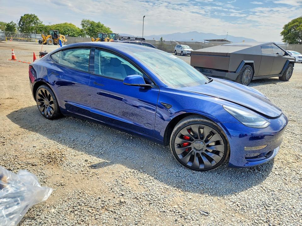 Photo 4 from auction – 2023 TESLA MODEL 3 with VIN 5YJ3E1EC9PF494152
