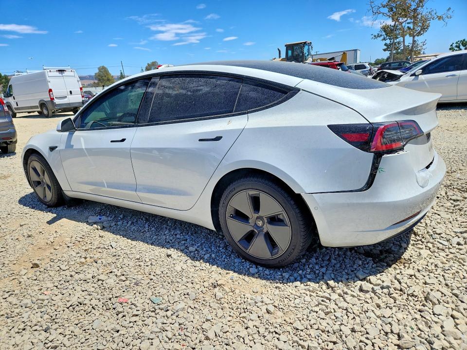 Photo 2 from auction – 2022 TESLA MODEL 3 with VIN 5YJ3E1EA3NF334361