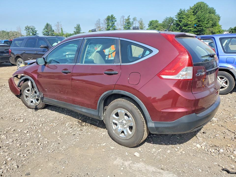 Photo 2 from auction – 2013 HONDA CR-V with VIN 5J6RM4H33DL078868