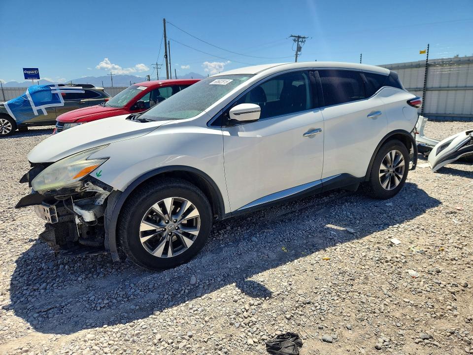 NISSAN MURANO 2016 with VIN 5N1AZ2MHXGN107099 - Photo from auction
