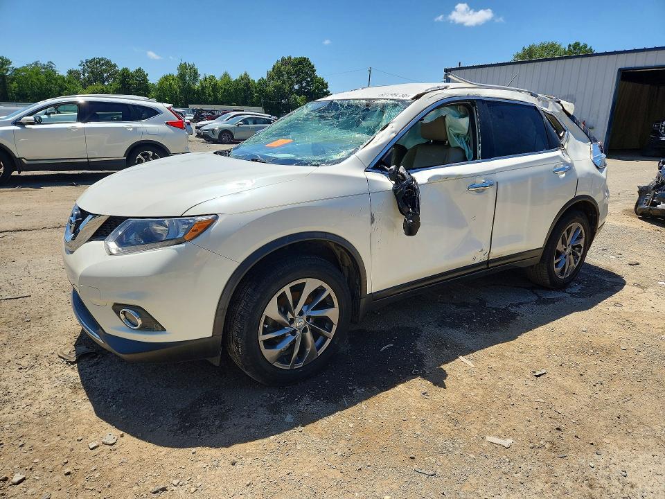 NISSAN ROGUE 2016 with VIN JN8AT2MT7GW015344 - Photo from auction