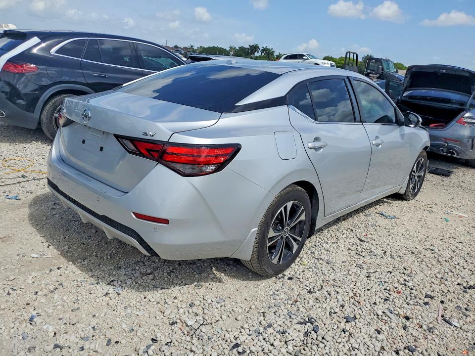 Photo 3 from auction – 2022 NISSAN SENTRA with VIN 3N1AB8CV0NY248673