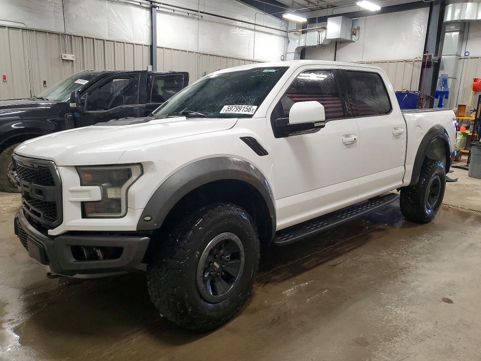 FORD F150 2017 with VIN 1FTFW1RG3HFA24820 - Photo from auction