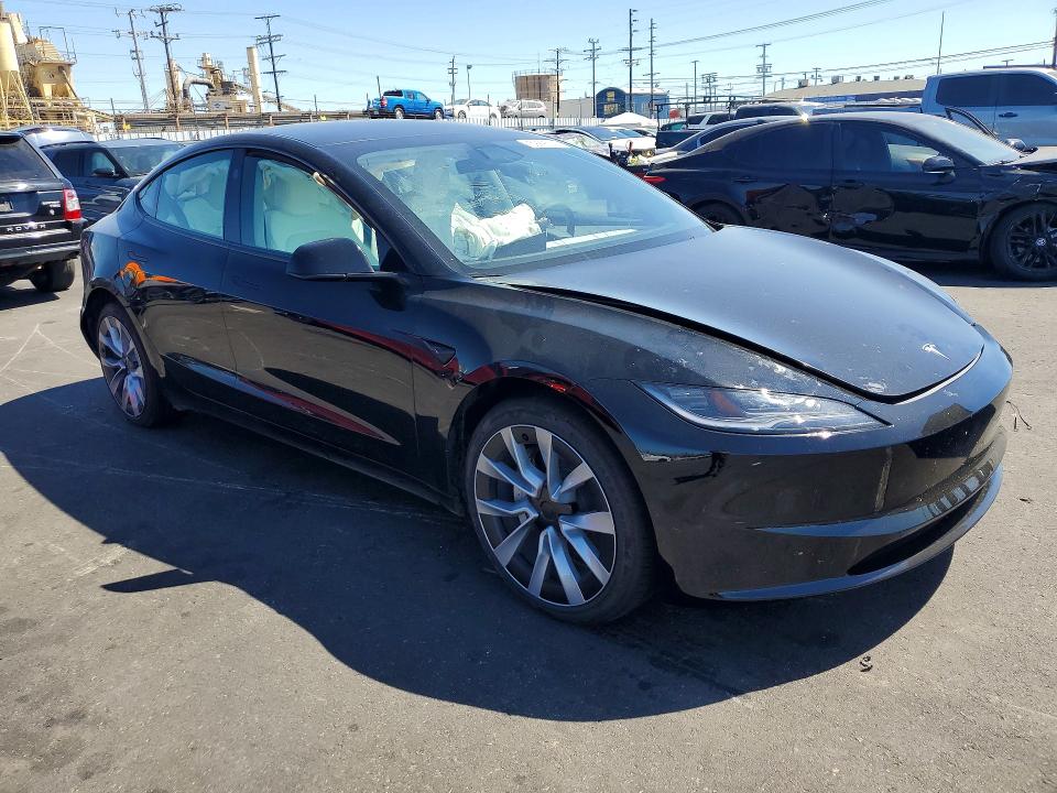 Photo 4 from auction – 2025 TESLA MODEL 3 with VIN 5YJ3E1EA0SF936355