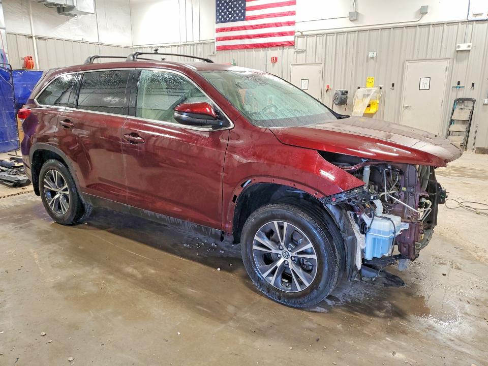 Photo 4 from auction – 2019 TOYOTA HIGHLANDER with VIN 5TDBZRFH7KS728009