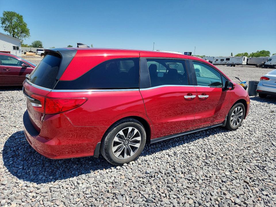 Photo 3 from auction – 2024 HONDA ODYSSEY with VIN 5FNRL6H63RB007159