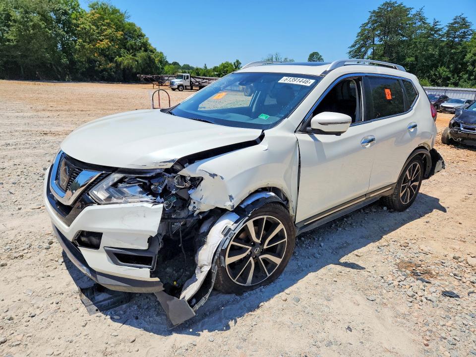 NISSAN ROGUE 2017 with VIN JN8AT2MV8HW271835 - Photo from auction