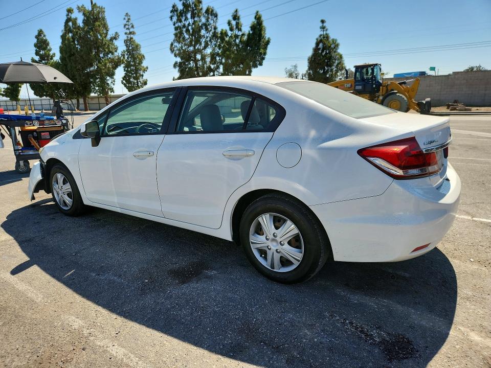 Photo 2 from auction – 2013 HONDA CIVIC with VIN 19XFB2F52DE293206