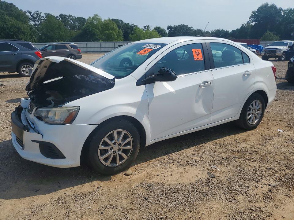 Photo 1 from auction – 2017 CHEVROLET SONIC with VIN 1G1JD5SH4H4107512