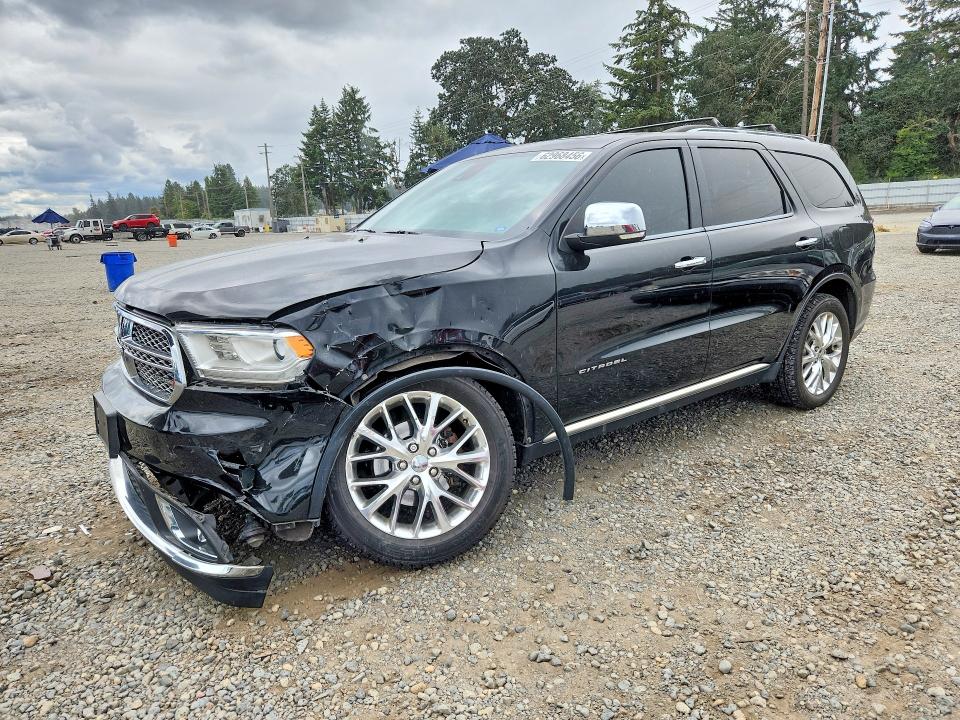 DODGE DURANGO 2014 with VIN 1C4RDJEG8EC397289 - Photo from auction
