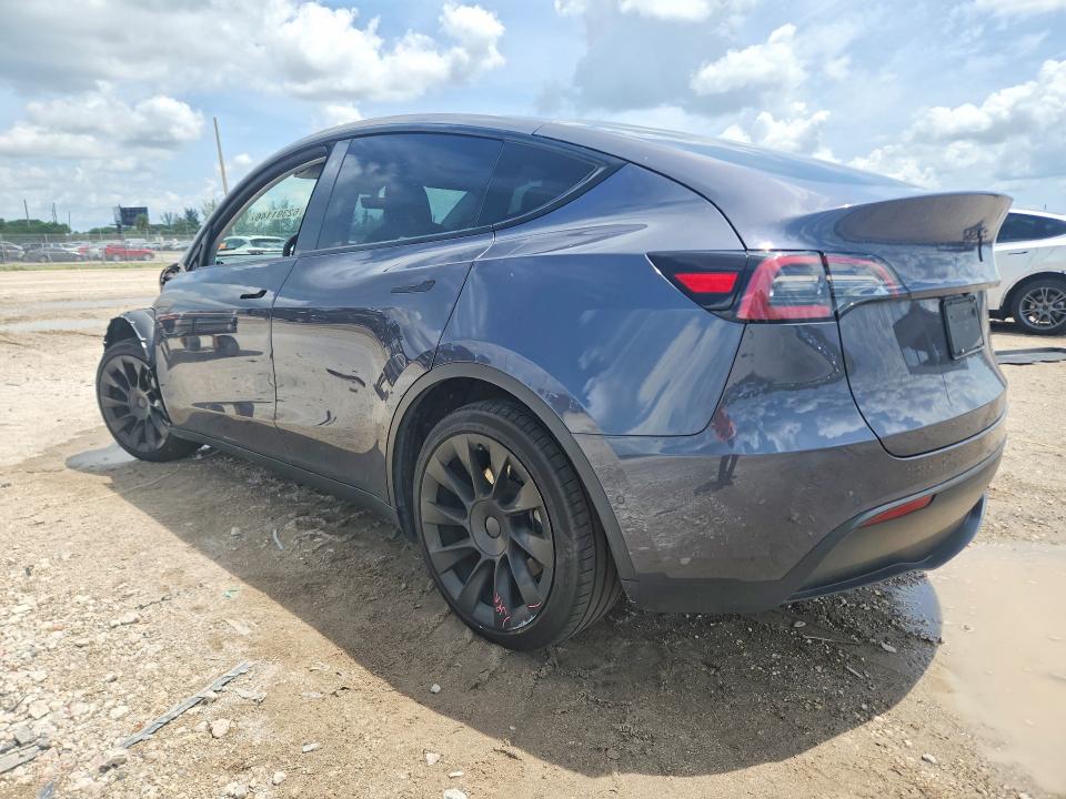 Photo 2 from auction – 2021 TESLA MODEL Y with VIN 5YJYGDEE7MF260624