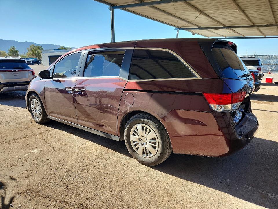 Photo 2 from auction – 2014 HONDA ODYSSEY with VIN 5FNRL5H25EB067736