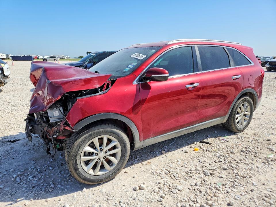 Photo 1 from auction – 2018 KIA SORENTO with VIN 5XYPG4A3XJG419107
