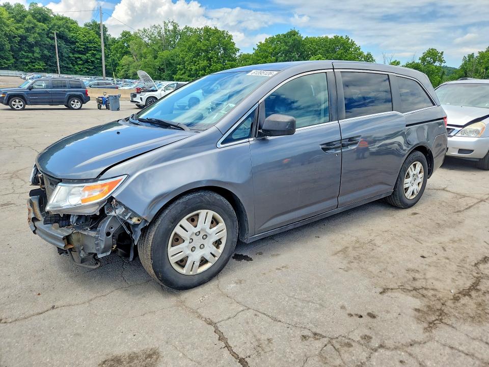 HONDA ODYSSEY 2013 with VIN 5FNRL5H27DB059328 - Photo from auction