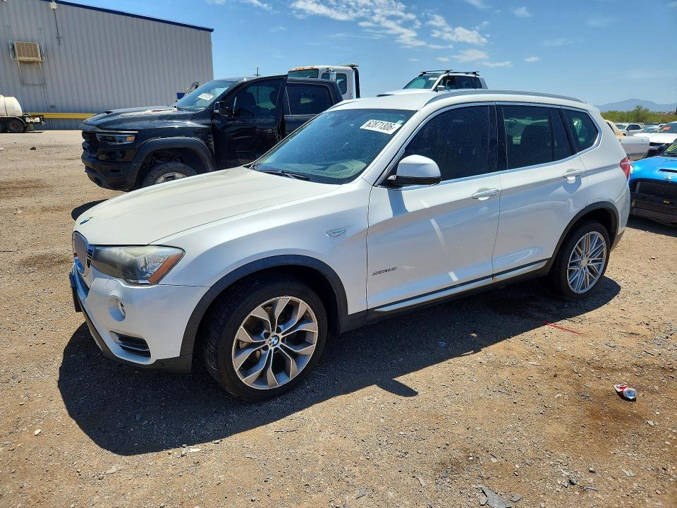 BMW X3 2017 с VIN 5UXWZ7C54H0V86311 - Фото с аукциона