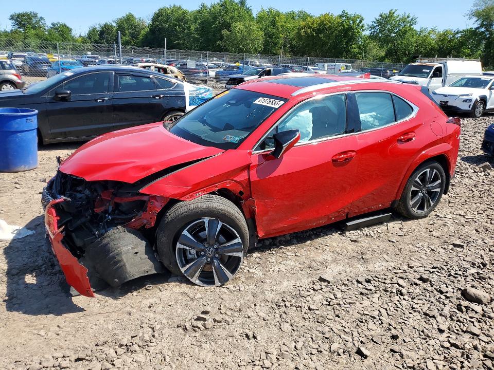 LEXUS UX 300H 2025 with VIN JTHUCJDH9S2003628 - Photo from auction
