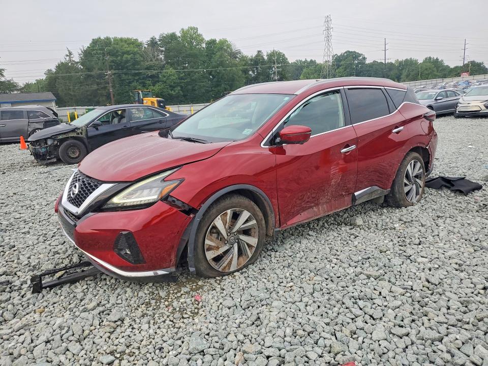 NISSAN MURANO 2021 with VIN 5N1AZ2CS4MC102162 - Photo from auction