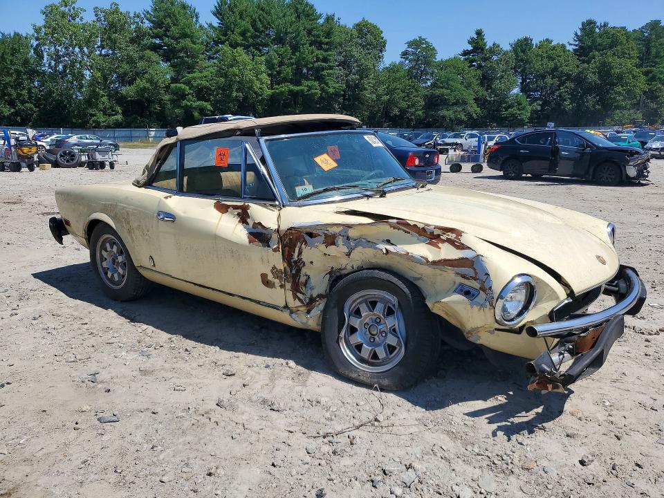 Photo 4 from auction – 1982 FIAT 124 with VIN ZFAAS00B9C5003770