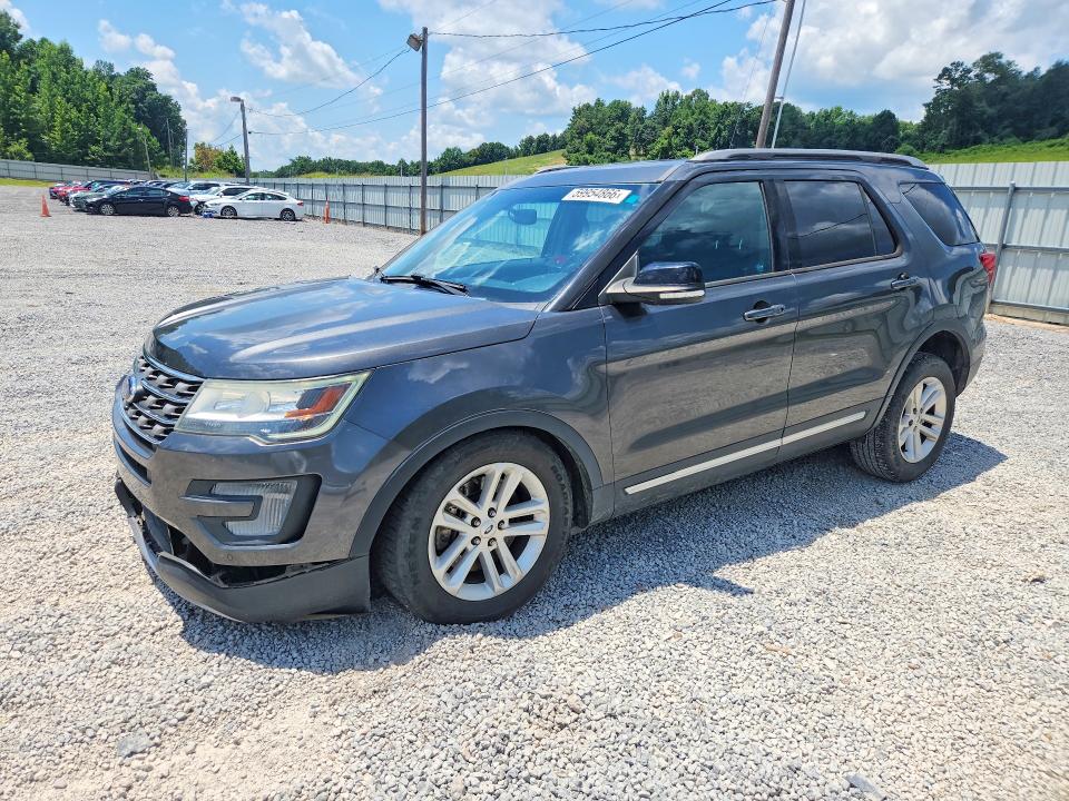 FORD EXPLORER 2017 with VIN 1FM5K7D89HGB43648 - Photo from auction