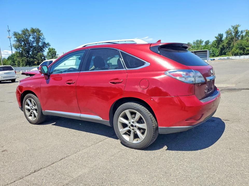 Photo 2 from auction – 2012 LEXUS RX with VIN 2T2BK1BA7CC148652