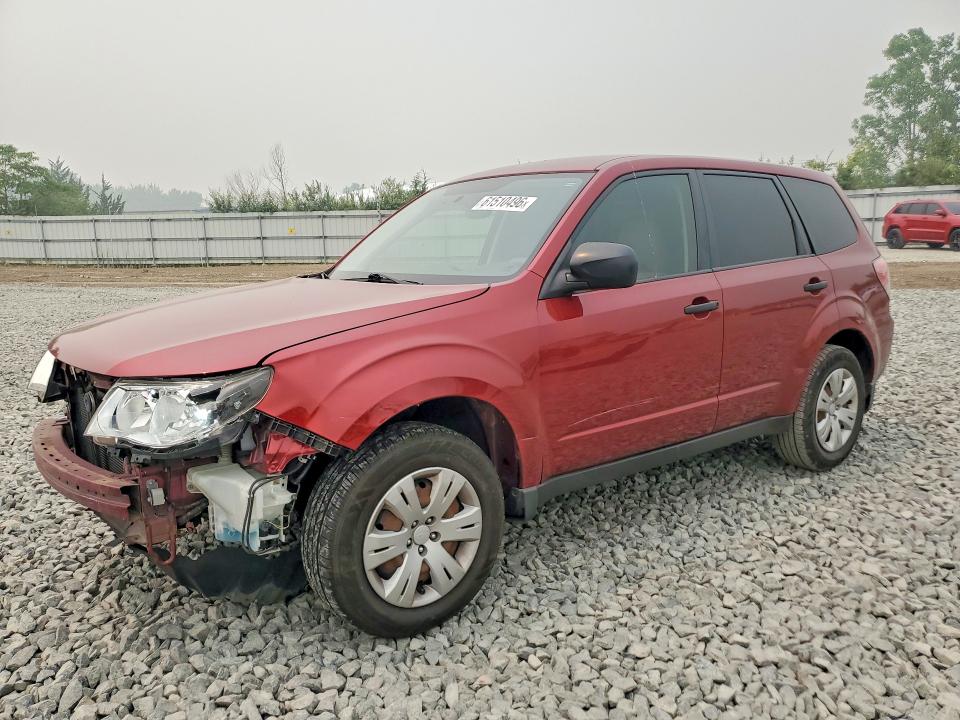 SUBARU FORESTER 2010 with VIN JF2SH6AC9AH743421 - Photo from auction