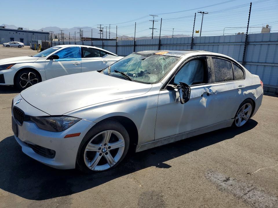 BMW 328 2014 with VIN WBA3C1C57EK108836 - Photo from auction