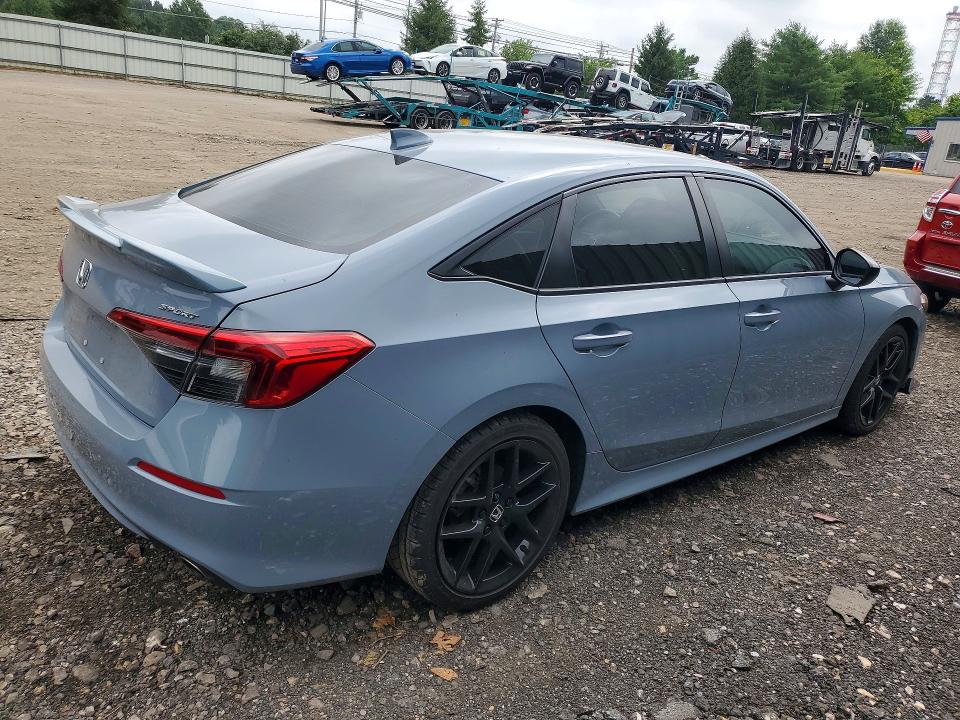 Photo 3 from auction – 2022 HONDA CIVIC with VIN 2HGFE2F56NH545215