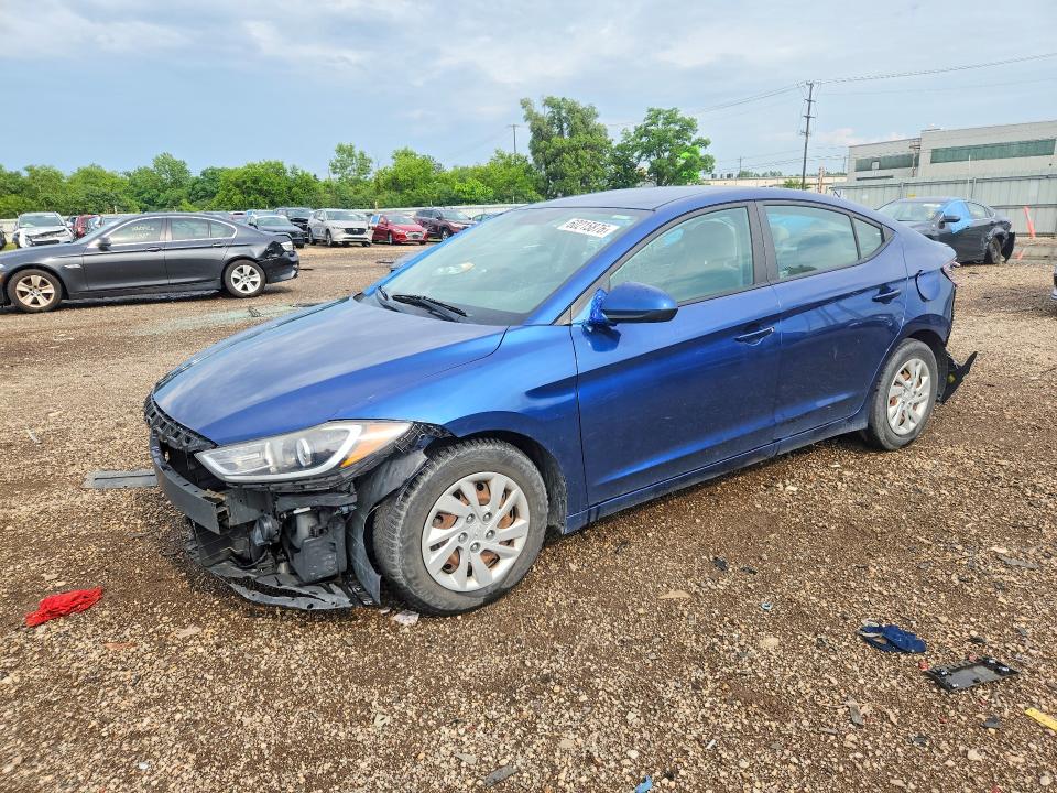 HYUNDAI ELANTRA 2017 with VIN 5NPD74LF0HH182902 - Photo from auction