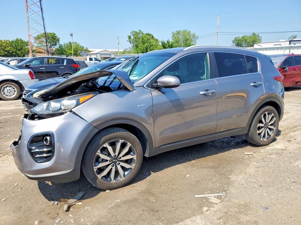 KIA SPORTAGE 2017 with VIN KNDPNCAC2H7069110 - Photo from auction