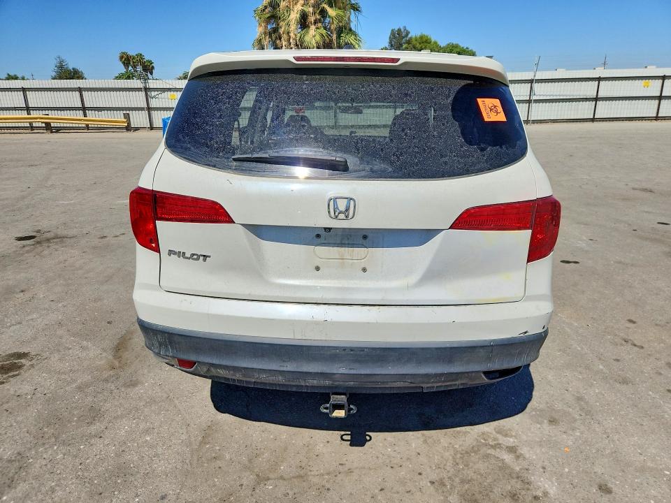 Photo 6 from auction – 2017 HONDA PILOT with VIN 5FNYF5H34HB046201