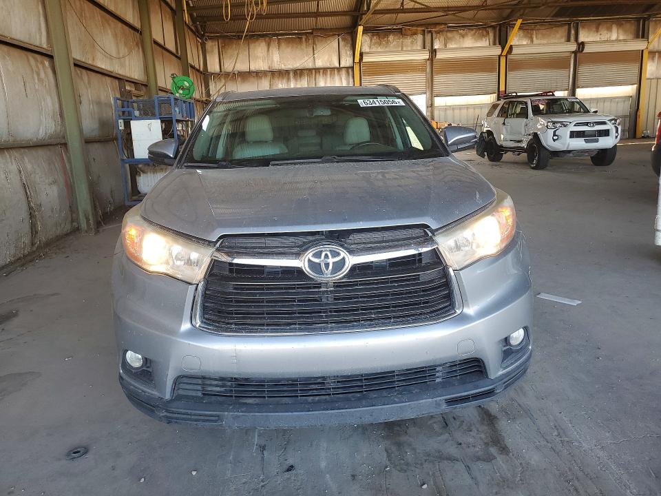 Photo 5 from auction – 2014 TOYOTA HIGHLANDER with VIN 5TDJKRFH4ES019641