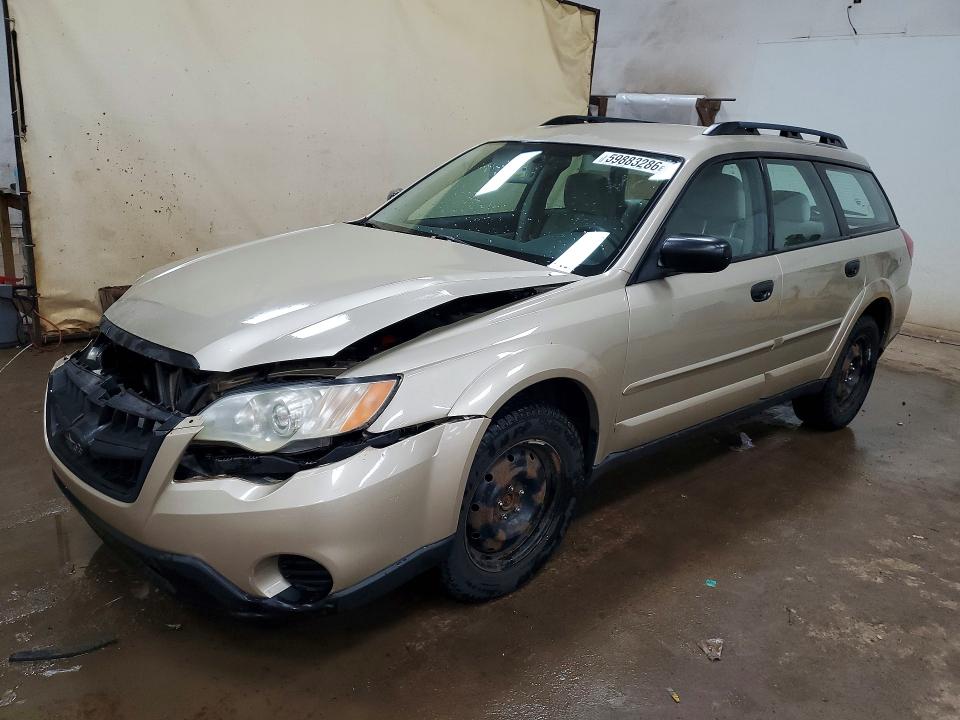 SUBARU OUTBACK 2008 with VIN 4S4BP60C987312530 - Photo from auction