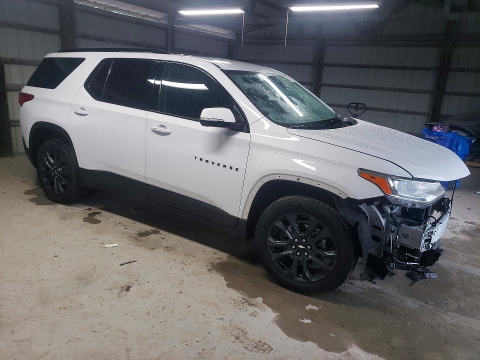 Photo 4 from auction – 2021 CHEVROLET TRAVERSE with VIN 1GNERJKW6MJ201590