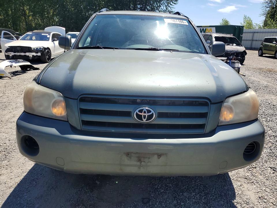Photo 5 from auction – 2005 TOYOTA HIGHLANDER with VIN JTEEP21AX50128706