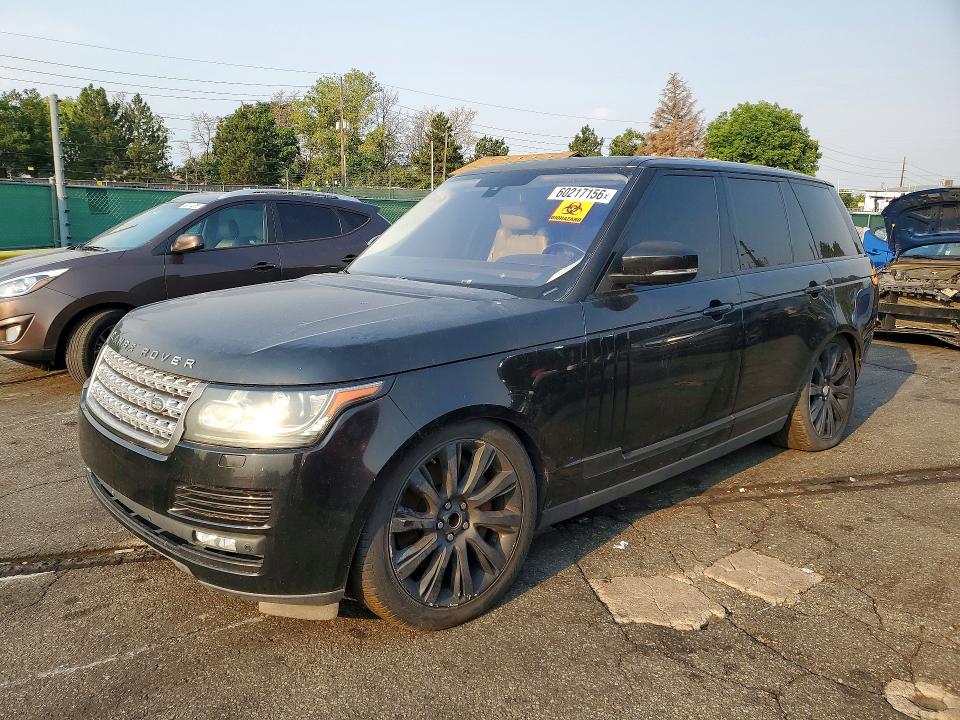 LAND ROVER RANGE ROVER 2016 with VIN SALGS2EF2GA306177 - Photo from auction