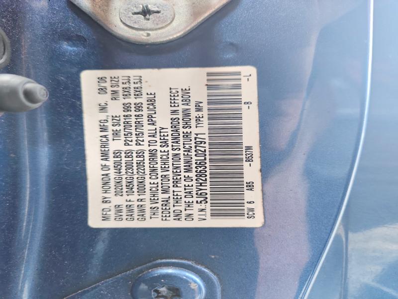 Photo 14 from auction – 2006 HONDA ELEMENT with VIN 5J6YH28636L027971