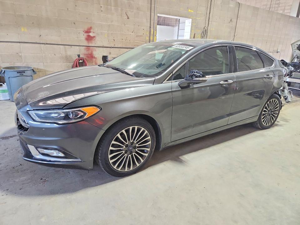 FORD FUSION 2018 with VIN 3FA6P0D94JR155625 - Photo from auction