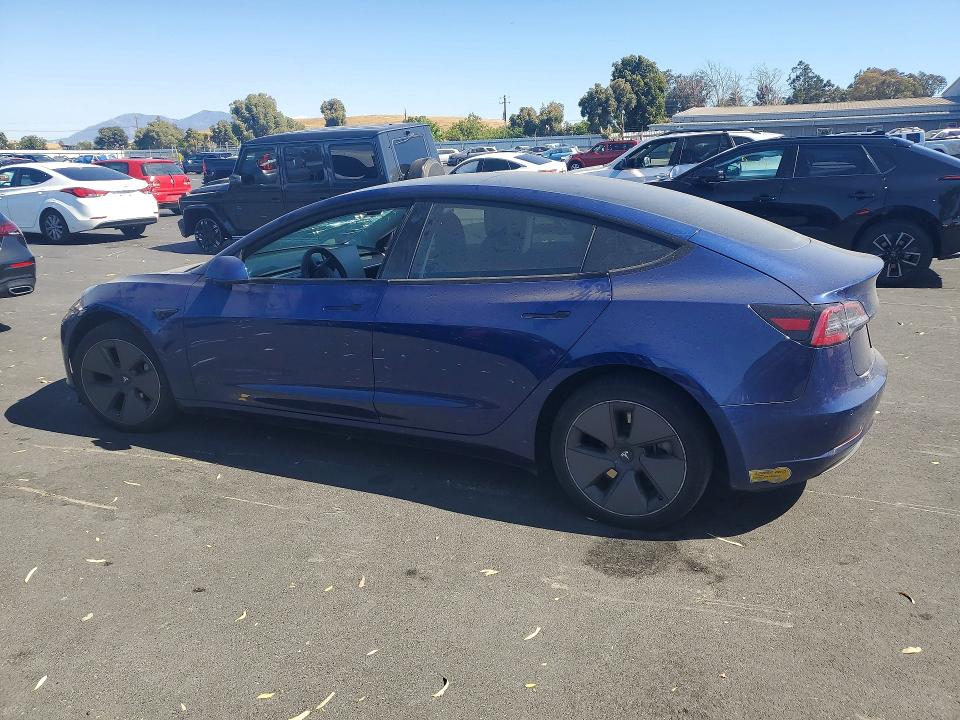 Photo 2 from auction – 2021 TESLA MODEL 3 with VIN 5YJ3E1EB2MF074008
