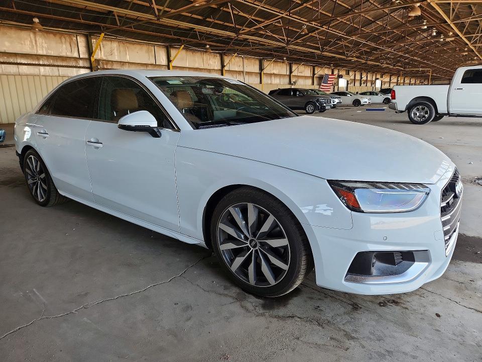 Photo 4 from auction – 2021 AUDI A4 with VIN WAUBBAF40MN012786