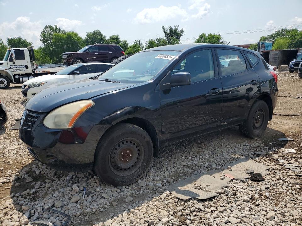 NISSAN ROGUE 2009 with VIN JN8AS58VX9W191629 - Photo from auction