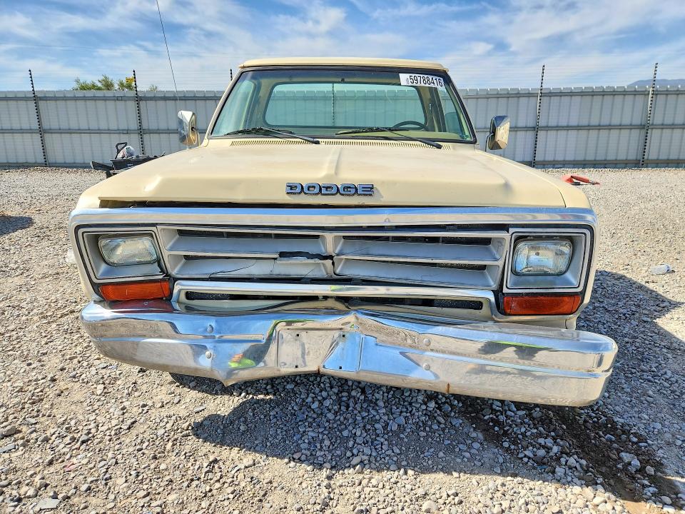 Photo 5 from auction – 1987 DODGE D-SERIES with VIN 1B7FD14T1HS457392
