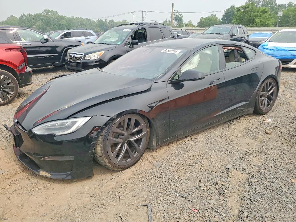 TESLA MODEL S 2021 with VIN 5YJSA1E65MF444085 - Photo from auction