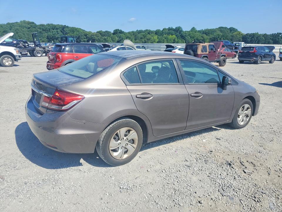Photo 3 from auction – 2013 HONDA CIVIC with VIN 2HGFB2F51DH565184