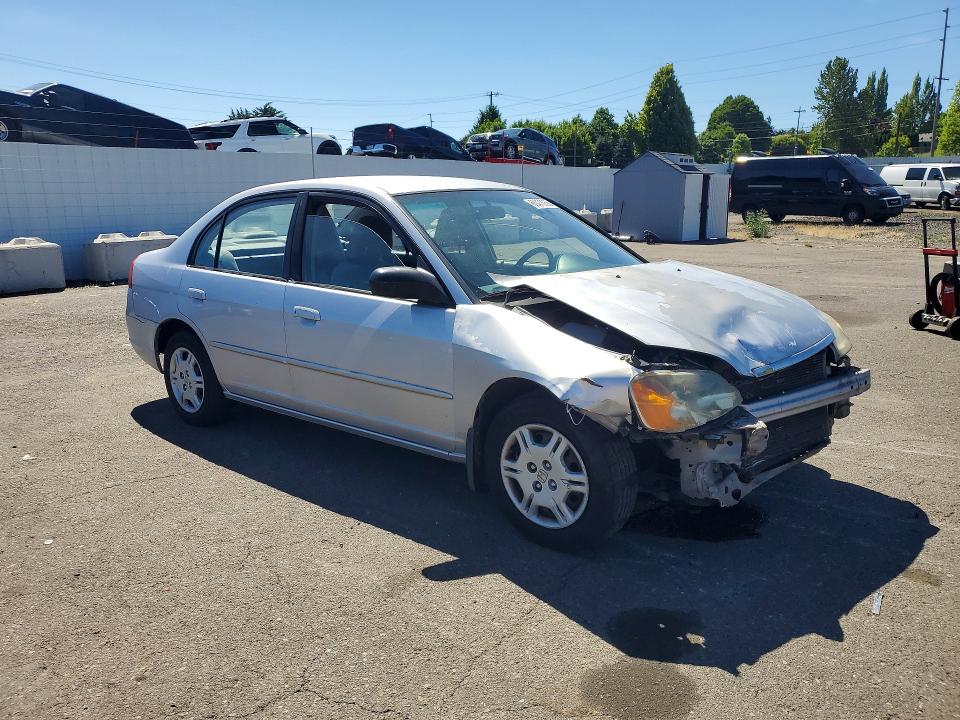 Photo 4 from auction – 2002 HONDA CIVIC with VIN 1HGES16522L067405